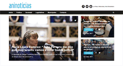 Desktop Screenshot of aninoticias.com