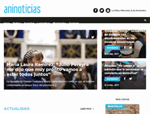 Tablet Screenshot of aninoticias.com